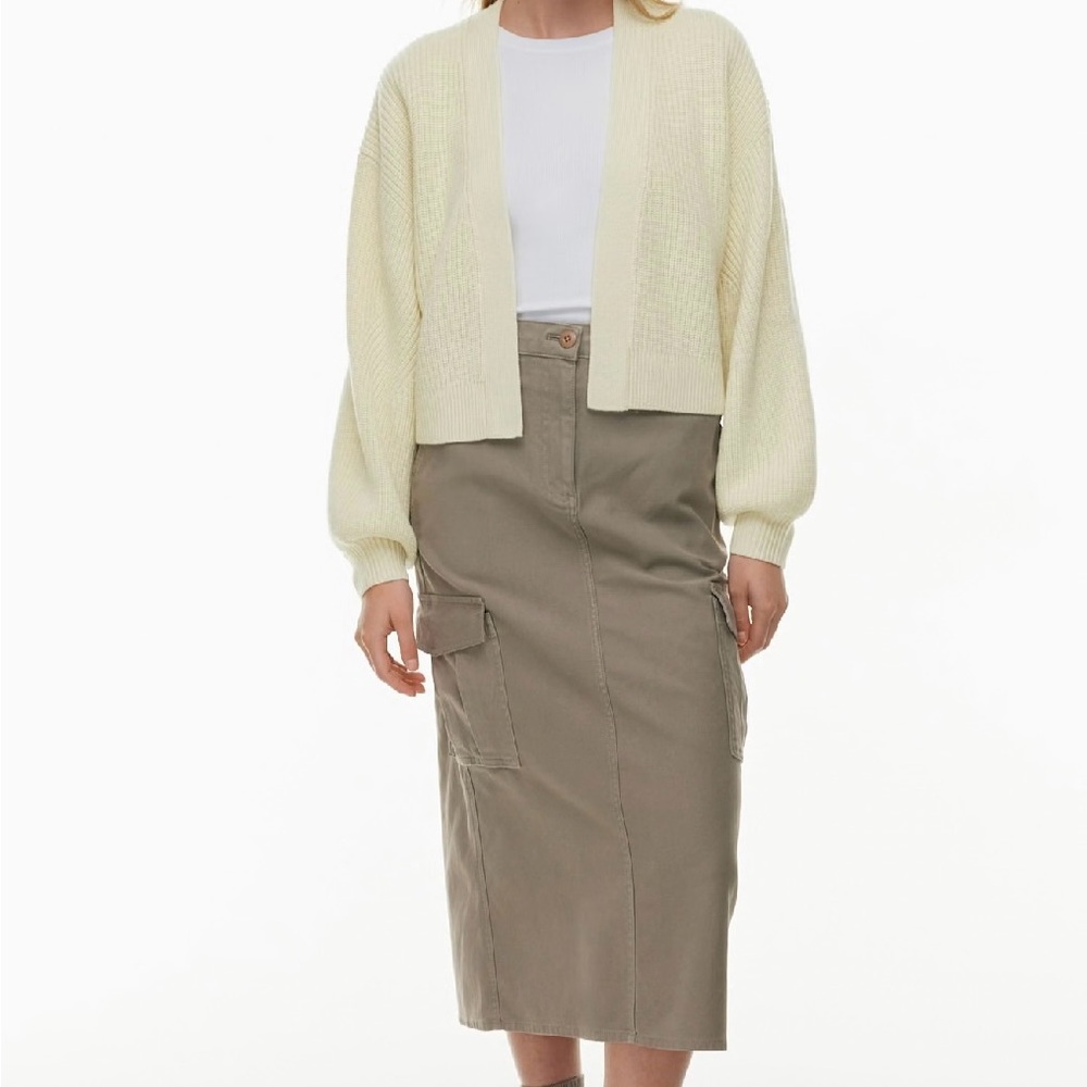 Aritzia Wilfred Unwind Merino Wool Waist Cardigan - Picture 6 of 6